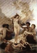 Adolphe William Bouguereau Birth of Venus Sweden oil painting artist